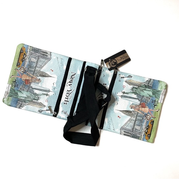 New York Themed Crossbody Bag Purse NWT - Picture 6 of 8